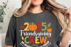 Friendsgiving 2025 SVG | Thanksgiving Friends Shirt | Autumn Product Image 2