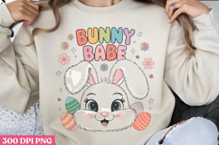 Bunny babe PNG, Design Easter Sublimation PNG Product Image 2