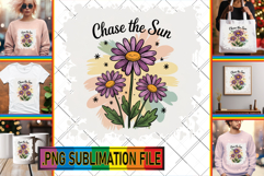 Timeless Tote Bag Gift Ideas PNG, Flowers Quote Product Image 1