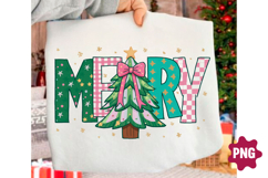 Preppy Pink Christmas Coquette Png Product Image 1