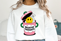 Negative Thoughts Svg | Svg Cut File | Shirt Svg Product Image 1