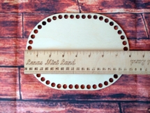 Oval basket base digital file, make myself handmade craft cr Product Image 2