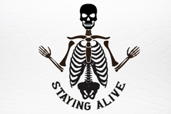 Witch skeleton SVG Product Image 2