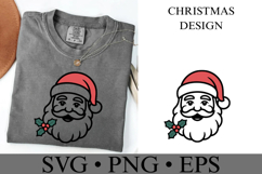 Christmas Santa Svg | Christmas svg | Shirt Svg Product Image 3