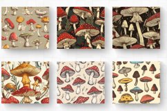 Mushroom Retro Tumbler Wrap, 20oz Skinny Tumbler Wraps Product Image 2