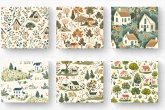 Country Cottage core Tumbler Wrap, 20oz Skinny Tumbler Wrap Product Image 2