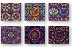 Colorful Mandala Tumbler Wrap, 20oz Skinny Tumbler Wrap Product Image 2