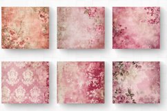 Antique Pink Romance Tumbler Wrap, 20oz Skinny Tumbler Wraps Product Image 2