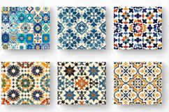 Moroccan Tiles Tumbler Wrap, 20oz Skinny Tumbler Wrap Product Image 2
