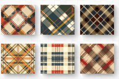Vintage Plaid Tumbler Wrap, 20oz Skinny Tumbler Wraps Product Image 2