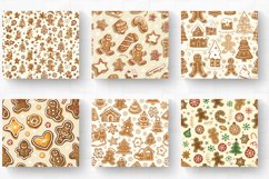 Retro Gingerbread Christmas Tumbler Wrap, 20oz Skinny Tumble Product Image 2