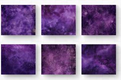Purple Starry Night Tumbler Wrap, 20oz Skinny Tumbler Wraps Product Image 2