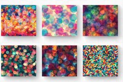 Bokeh Color Circles Tumbler Wrap, 20oz Skinny Tumbler Wra Product Image 2