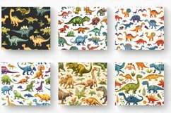 Prehistoric Creatures Tumbler Wrap, 20oz Skinny Tumbler Wrap Product Image 2