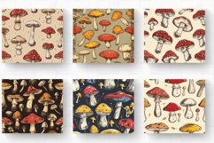 Retro Mushroom Tumbler Wrap, 20oz Skinny Tumbler Wraps Product Image 2