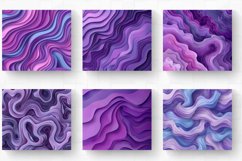 Psychedelic Dreamy Purple Tumbler Wrap, 20oz Skinny Tumbler Product Image 2