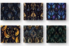 Opulent Night Teardrops Tumbler Wrap, 20oz Skinny Tumbler Wr Product Image 2