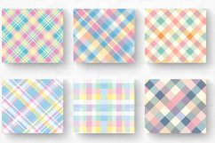 Pastel Gingham Repeat Plaids Tumbler Wrap, 20oz Skinny Tumbl Product Image 2