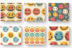 Smile Retro Tumbler Wrap, 20oz Skinny Tumbler Wraps Product Image 2