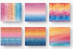 Summer Ombre Glitter Tumbler Wrap, 20oz Skinny Tumbler Wraps Product Image 2