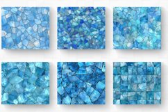 Baby Blue Stained Glass Tumbler Wrap, 20oz Skinny Tumbler Wr Product Image 2