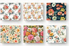 Cottage core Bouquet Flowers Tumbler Wrap, 20oz Skinny Tumbl Product Image 2