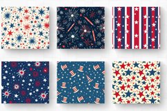 Fourth of July Tumbler Wrap, 20oz Skinny Tumbler Wraps Product Image 2