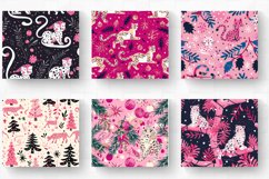 Pink Leopard Christmas Tumbler Wrap, 20oz Skinny Tumbler Wra Product Image 2