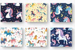 Adorable Unicorn Tumbler Wraps, 20oz Skinny Tumbler Wrap Product Image 2