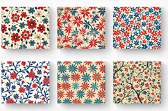 Retro 4th of July Floral Tumbler Wrap, 20oz Skinny Tumbler W Product Image 2