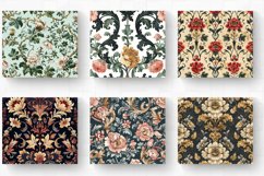 Baroque Flowers Tumbler Wrap, 20oz Skinny Tumbler Wrap Product Image 2