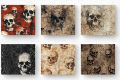 Skull Web Tumbler Wrap, 20oz Skinny Tumbler Wraps Product Image 2