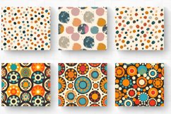 Boho Polka Dots Tumbler Wrap, 20oz Skinny Tumbler Wrap Product Image 2