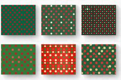 Red &amp; Green Polka Dots Tumbler Wrap, 20oz Skinny Tumbler Wra Product Image 2
