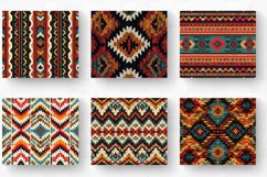 Knitted Aztec Fabric Tumbler Wrap, 20oz Skinny Tumbler Wrap Product Image 2