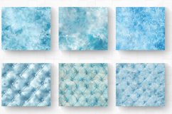 Luxury Baby Blue Tumbler Wrap, 20oz Skinny Tumbler Wraps Product Image 2