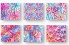 Puff 3D Rainbow Pink Floral Tumbler Wrap, 20oz Skinny Tumble Product Image 2