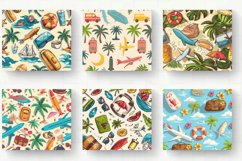 Summer Vacation Tumbler Wrap, 20oz Skinny Tumbler Wraps Product Image 2