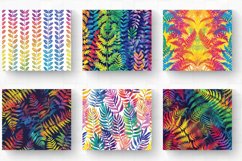 Rainbow Fern Digital Tumbler Wrap, 20oz Skinny Tumbler Wrap Product Image 2