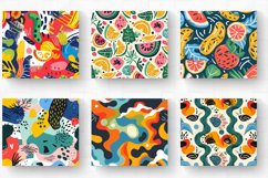 Summer Abstract Tumbler Wrap, 20oz Skinny Tumbler Wraps Product Image 2