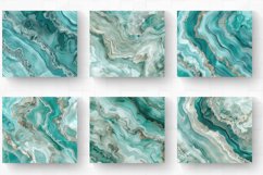 Seafoam and Silver Agate Tumbler Wrap, 20oz Skinny Tumbler W Product Image 2