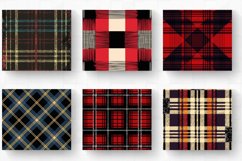 Scottish Textured Checkered Plaid Tumbler Wrap, 20oz Skinny Product Image 2
