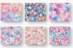 Pastel Gemstone Tumbler Wrap, 20oz Skinny Tumbler Wrap Product Image 2