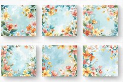 Spring Flower Tumbler Wrap, 20oz Skinny Tumbler Wraps Product Image 2
