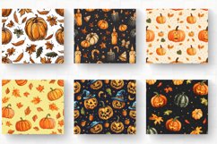 Happy Hallothanksmas Tumbler Wraps, 20oz Skinny Tumbler Wrap Product Image 2