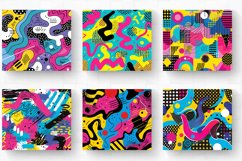 90s Abstract Funky Pop Tumbler Wrap, 20oz Skinny Tumbler Wra Product Image 2