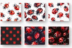 Ladybug Tumbler Wraps, 20oz Skinny Tumbler Wrap Product Image 2