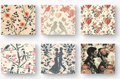 Vintage Romance Tumbler Wraps, 20oz Skinny Tumbler Wrap Product Image 2