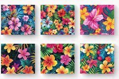 Bright Tropical Flowers Tumbler Wrap, 20oz Skinny Tumbler Wr Product Image 2