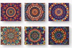 Kaleidoscope Mandala Crafted Tumbler Wrap, 20oz Skinny Tumbl Product Image 2